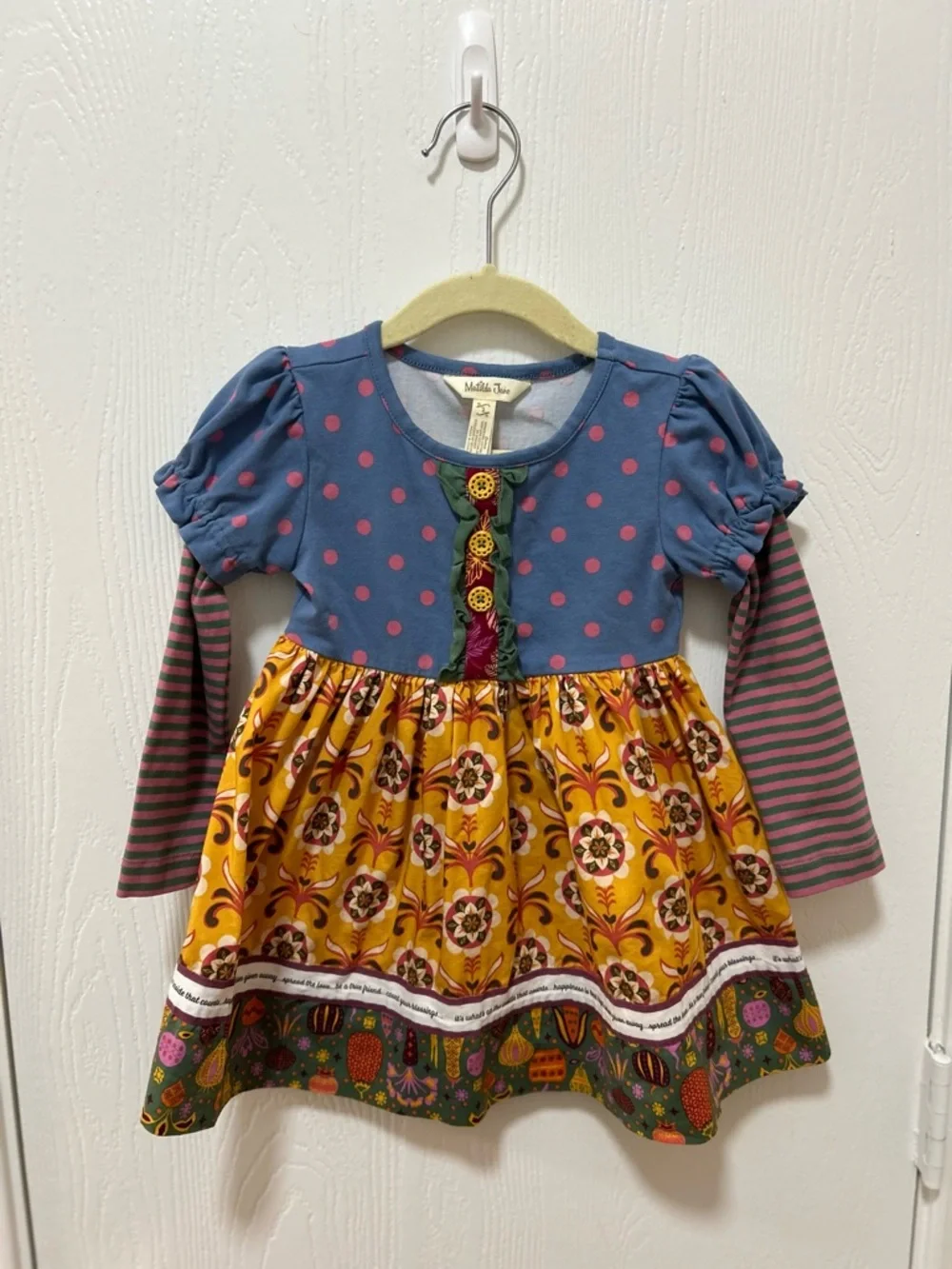 Matilda Jane Choose Your Own Path Harvest Time Dress Size 2